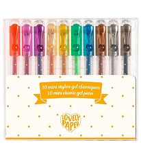 Djeco Mini Pens - 10 pcs - Gel - Classic+