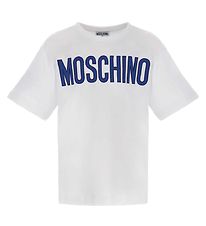 Moschino T-shirt - Maxi - White/Blue