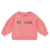 Moschino-Sweatshirt - Pink m. Print