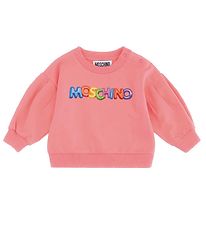 Moschino Sweatshirt - Rosa m. Tryck