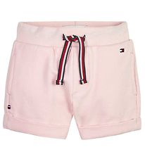 Tommy Hilfiger Shorts - Script Logo - Zwak Roze