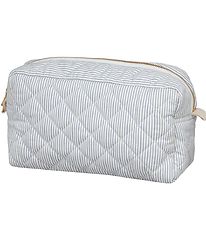 Cam Cam Toiletry Bag - Quilted - Classic+ Stripes Blue