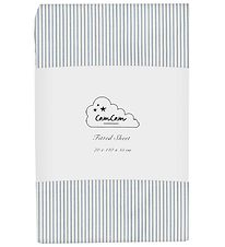 Cam Cam Lakan - 60x120x15 cm - Classic+ Ränder Blue