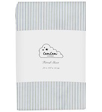 Cam Cam Couverture - 60x120x15 cm - Classic+ Rayures Blue