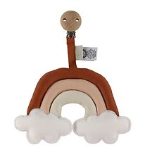 Cam Cam Pram Clip Toy - Rainbow - Caramel