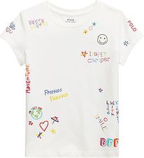 Polo Ralph Lauren T-shirt - Summit - White w. Embroidery/Prints