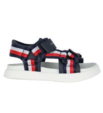 Tommy Hilfiger Sandals - Stripes Sandal - Blue