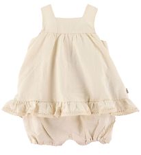 Wheat Summer Romper - Harriet - Eggshell