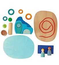 Grimms Wooden Toy - Small World Play By The Water
