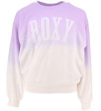 Roxy Sweatshirt - Ich bin so Blue - Lila/Wei