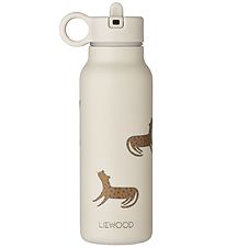 Liewood Water Bottle - Falk - 350 mL - Leopard/Sandy