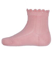 Condor Socks w. Ruffle - Pink