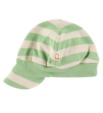 Katvig Sun Hat - Green/White Striped