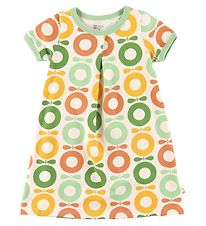 Katvig Nightdress - White/Green w. Print