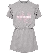 Hummel Kleid - hmlJasmin - Grau Meliert