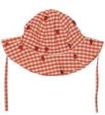 Flss Aurinkohattu - Molly - Berry Gingham