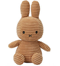 Bon Ton Toys Peluche - Miffy Assis - 23 cm - Curduroy Beige