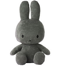 Bon Ton Toys Soft Toy - 50 cm - Miffy Sitting - Corduroy Grey