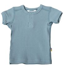 Joha T-Shirt - Rib - Blau