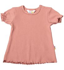 Joha T-shirt - Rib - A-form - Rosa