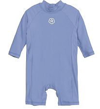 Color Kids Coverall Swimsuit L/s - UV40+ - Coronet Blue
