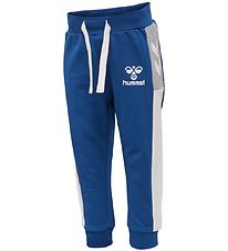 Hummel Sweatpants - hmlSkye - Marinblå Peony