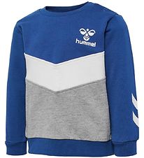 Hummel Sweatshirt - hmlSkye - Marinbl Peony