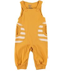 Katvig Romper - Yellow/White Striped