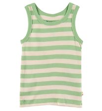 Katvig Undershirt - Green/White Striped