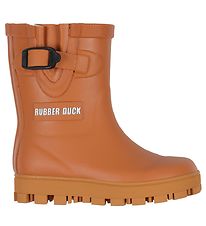 Rubber Duck Rubber Boots - Peach
