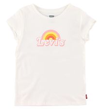 Levis Kids T-shirt - Rainbow Graphic - White