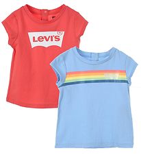 Levis Kids T-shirt - 2-Pack - Iconic - Rose of Sharon