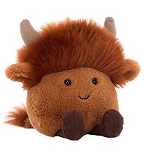 Jellycat Gosedjur - 10 cm - Amuseabean Highland Cow