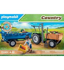 Playmobil Country - Trekker m. Aanhangwagen - 71249 - 42 Onderde