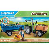 Playmobil Country - Traktor m. Trailer - 71249 - 42 Osaa