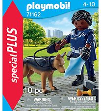 Playmobil SpecialPlus - Polis m. Hund - 71162 - 10 Delar