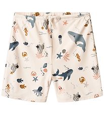 Liewood Swim Trunks - UV40+ - Otto - Sea Creature/Sandy