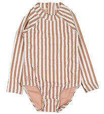 Liewood Badeanzug - Baby - Maxime - UV40+ - Stripe Toskana Rose/