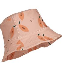 Liewood Bucket Hat - Matty - UV40+ - Papaya/Pale Tuscany