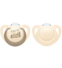 Tétine Nuk - For Nature - 2 Pack - Crème