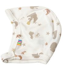 Joha Baby Hat - White w. Print