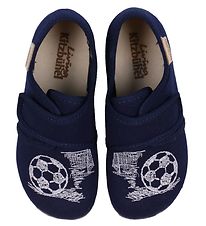 Living Kitzbhel Slippers - Football - Blue