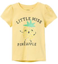 Name It T-shirt - NmfVibeke - Pineapple Slice