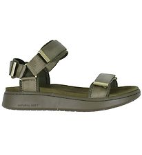 Woden Sandals - Line - Dark Olive