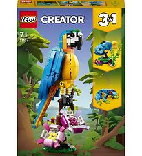 LEGO Creator - Exotische papegaai 31136 - 3-in-1 - 253 Stenen