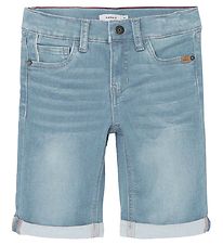 Name It Shorts - Jeansstoff - Noos - NkmTheo - Light Blue Jeanss