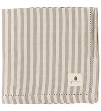 Pine Cone Baby Swaddle - 120x120 cm - Bjrk - Mushroom Stripe