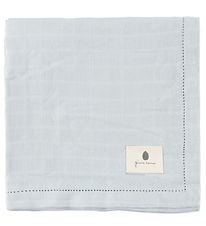 Pine Cone Baby Swaddle - 120x120 cm - Björk - Blue Blossom