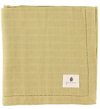 Pine Cone Baby Swaddle - 120x120 cm - Björk - Mustard