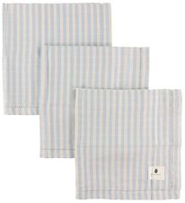 Pine Cone Muslin Cloth - 3-Pack - 70x70 cm - Edith - Blue Blosso
